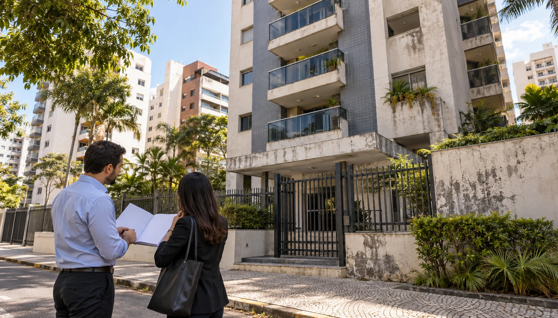 Imagem editorial sobre Leilão de imóvel: o desconto aparece no anúncio, o risco aparece na diligência